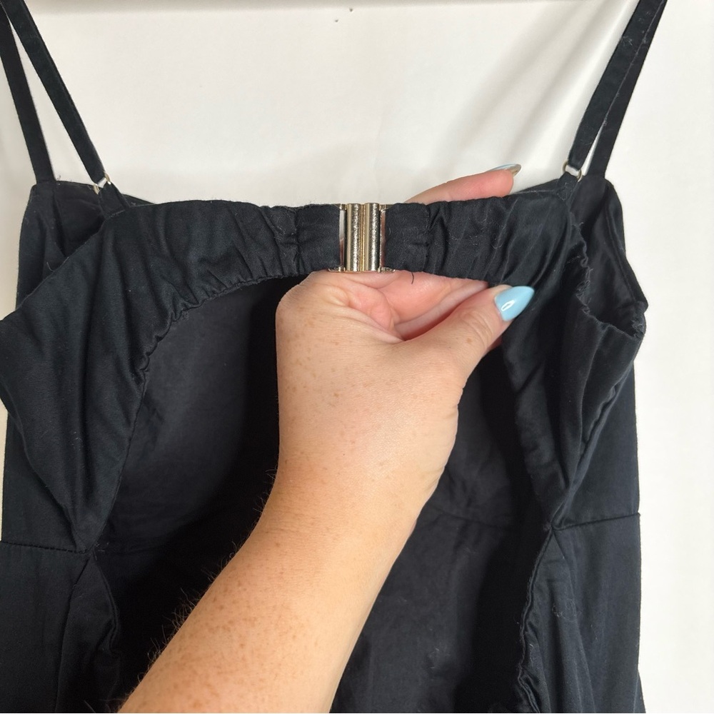 Abercrombie & Fitch Black Maxi Dress with Spaghetti Straps - Picture 9 of 11